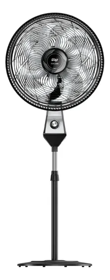 Ventilador de Coluna Silencioso WAP Flow Turbo 180W 8 Pás com Ajuste de Altura e 3 Velocidades
