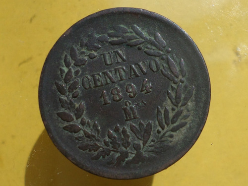 Moneda Antigua Centavo 1894 Mexico Buen Estado... Para Serie