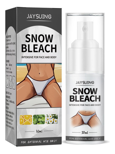 Espray H Snow Para Blanquear Axilas En Partes Íntimas, Oscur