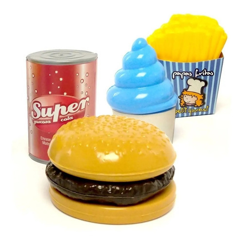 Set Comiditas Hamburgesas Petit Gourmet Lionel's 111 Jretro