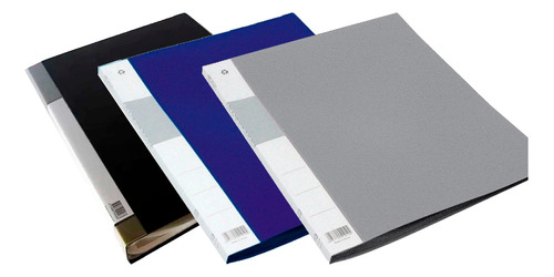 Kit X3 Carpeta A4 10 Folios Organizador Colegio Secundaria 