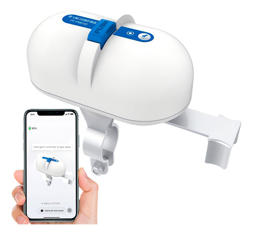 Válvula De Água Inteligente Wifi Irrigação De Jardim 100-240v