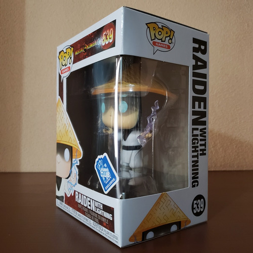 Funko Pop! Games Mortal Kombat Raiden With Lighting #539 (Usado)
