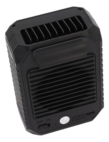 Ventilador De Cintura Portátil Con Batería Usb De 10000 Mah