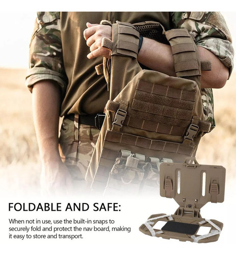 S+ Soporte De Navegación For Celular Con Chaleco Táctico