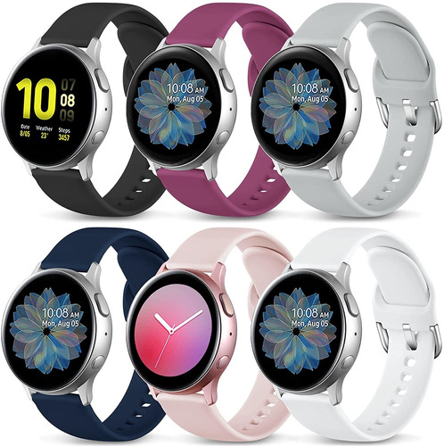 6 Mallas Small Para Samsung Galaxy Watch 4 (40/43mm) 