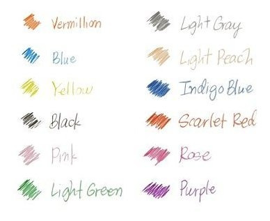 Imagen 4 de 10 de Lapiz De Color Borrable Prismacolor Col-erase, 24 Unidades