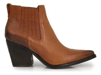 Comprar Bota Texanas Mujer Cuero Botinetas Briganti Zapato Elasticos