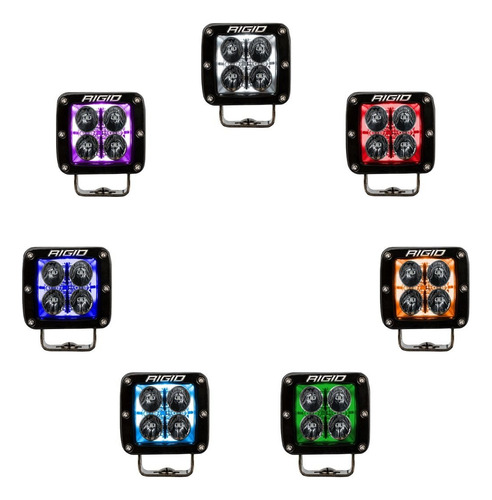Par Faros Dually Rigid Radiance Pod Rgb Multicolor Niebla