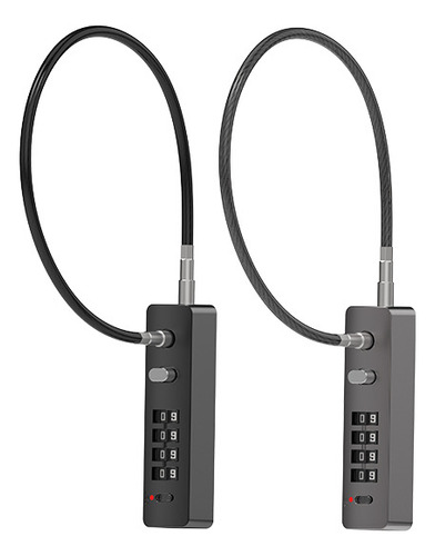 Combinación De Cable De Acero Con Bloqueo De Contraseña De 4