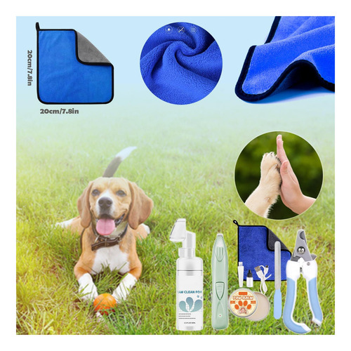 Kit De Limpieza De Patas Para Mascotas De Pet Pet Pet Pet De
