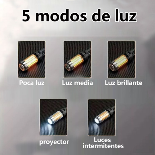 Luz Cálida 225lm Led Retro Lámpara Camping Usb Recargable