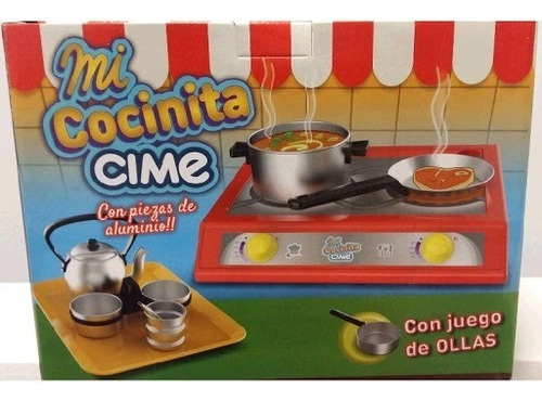 Mi Cocinita Con Piezas De Aluminio Cime Anafe