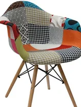 Comprar Silla Eames Tapizada Con Apoyabrazos