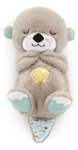 Ww Sroje Nutria Durmiente De Fisher-price, Color Gris