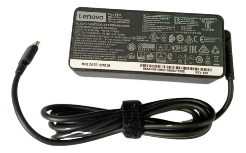 Cargador Lenovo 20v 3.25a 65w Usb Type-c Adlx65ylc3d
