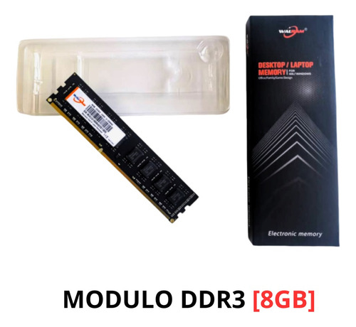 Memoria Ram Modulo Ddr3 8gb Desktop 1600 Mhz Pc3-12800 1.5v