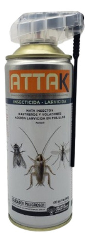 Insecticida Larvicida Attak Polillas Cucarachas