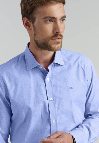 Camisa Conroe Fr Azul Fw25 Ferouch