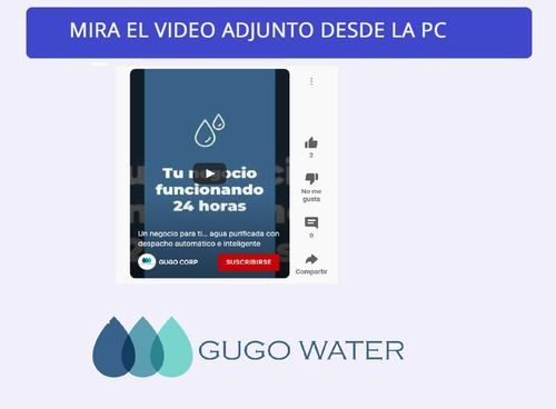 Imagen 9 de 9 de Vending Despacho Automático De Agua Purificada Inteligente
