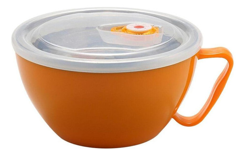 Contenedor De Almacenamiento De Alimentos 1200 Ml De Naranja