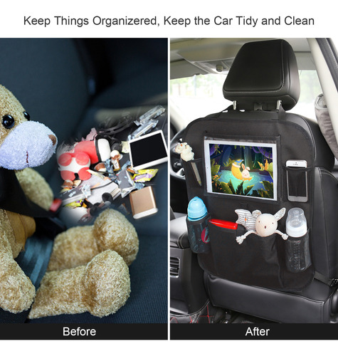 Organizador De Asiento De Coche O Con Soporte Para Tableta P