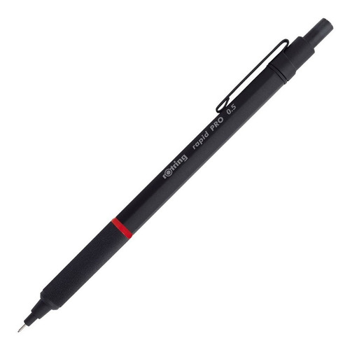 Rotring Rapid Pro Portaminas, 0.5mm Negro Mate