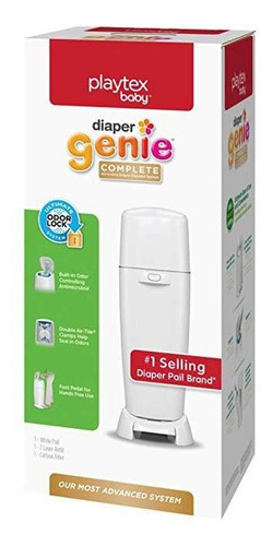 Playtex Diaper Genie Completa Del Pañal Cubo, Montado Comple