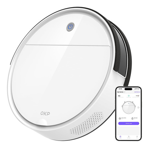 Robot Vacuum Okp Life K5.0 Wi-fi Alexa/app 2100pa Suction