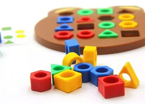Wa Rompecabezas De Combinación Rápida De Formas Geométricas