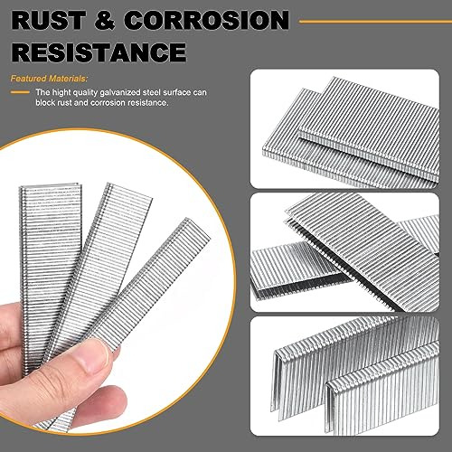 Kit Grapas Corona Estrecha Tanstic 2816 Piezas 18 Ga, Galvan