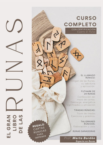 Libro: El Gran Libro De Las Runas - Curso Completo: Signi...