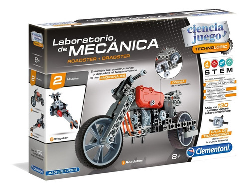 Moto Dragster - Laboratorio De Mecanica Clementoni