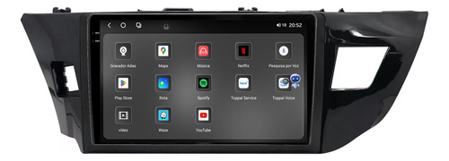 Multimidia Corolla 18/19 9p Octacore Carplay 8gb 256gb Tpros