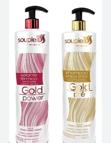 Progresivo Soupleliss Gold Power + Shampoo 