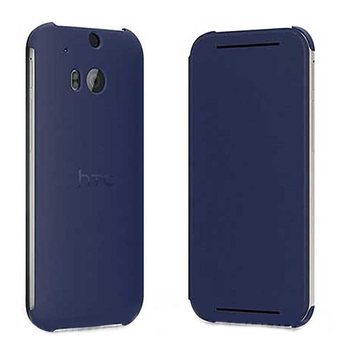 - Funda Flip Case Original Htc One M8 Azul