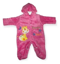 Comprar Kit 3 Mamelucos Bordado Jirafita\u002Fosito Para Recién Nacido
