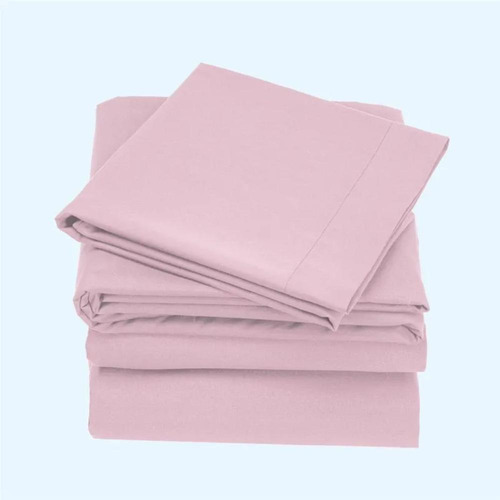Juego Sábanas Suavitec Plus Matrimonial Concord Color Berry Diseño De La Tela Liso