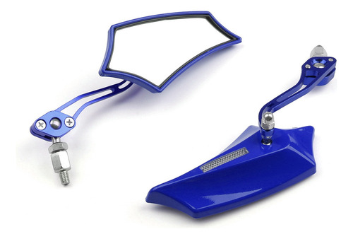 Bicicleta De Cross Espejos Retrovisores Blue Chopper Cruiser