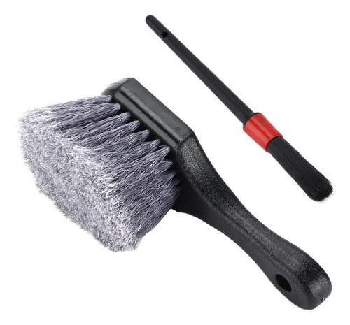 Juego De Herramientas De Limpieza De Coches, 2 Cepillos Para
