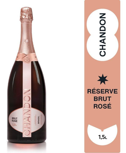 Espumante Magnum Chandon Brut Rosé 1,5l