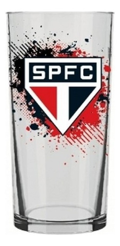 Copo Cylinder São Paulo Futebol Clube - Allmix Cor Transparente