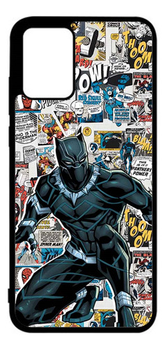 Funda Protector Para Moto E22 Black Panther