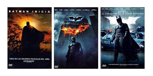 Trilogia Batman El Caballero De La Noche Peliculas Dvd. | Meses sin  intereses