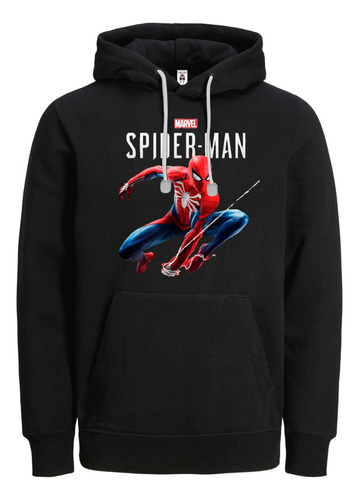 Hoodie Buzo Buso Marvel Spiderman Hombre Araña Ps5