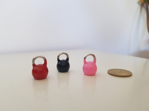 Mini Kettlebells Metálicas