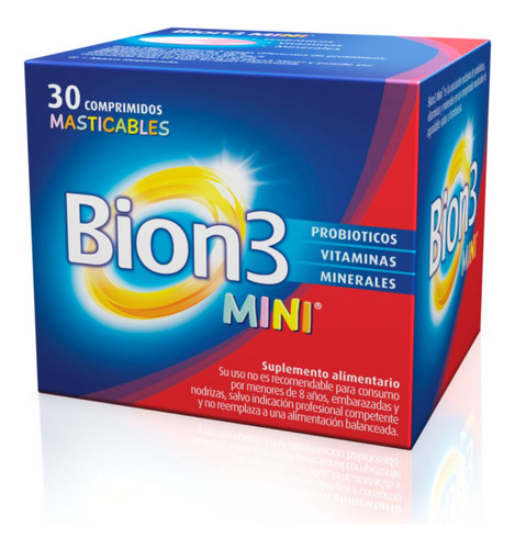 Bion 3 Mini 30 Comprimidos Masticables
