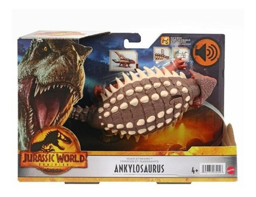 Jurassic World Dominion Dinosaurio Ankylosaurus 25 Cm 