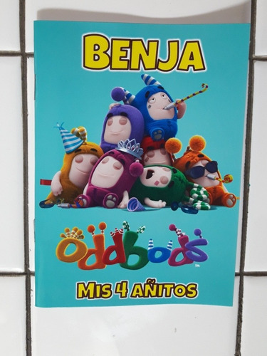 Combox30 Libritos Colorear Y Lapices X6 Oddbods Souvenirs