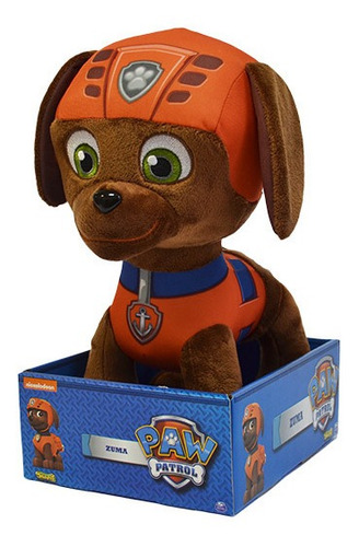 Imagem 1 de 1 de Patrulha Canina - Pelucia Zuma 12pol
